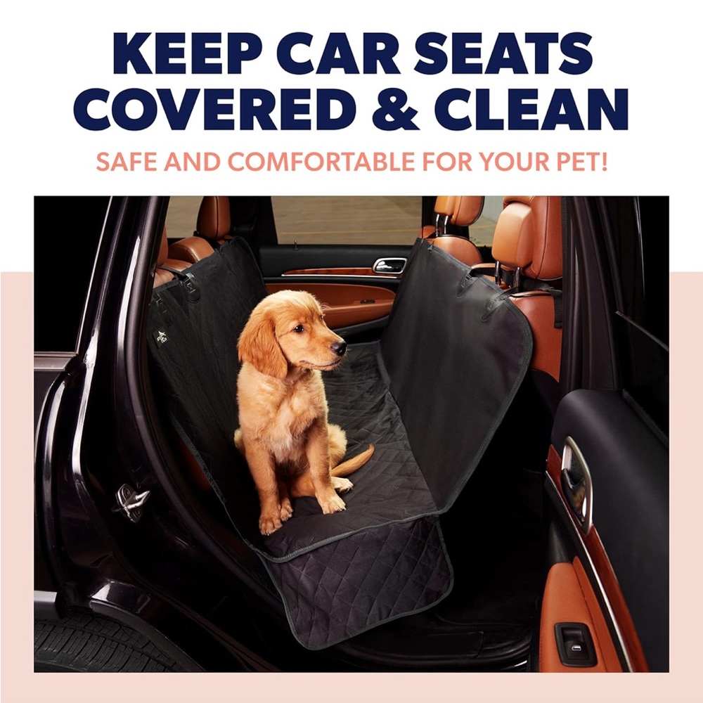 Active Pets Dog Car Seat Cover for Back Seat. XL for trucks/SUVs